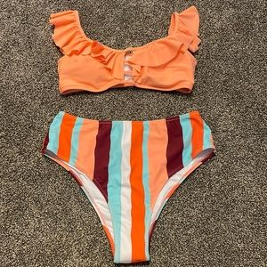High waisted bikini